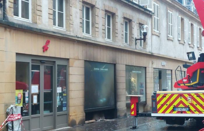 La librairie Hisler fermée après l’incendie du centre de Metz : “C’est une institution, c’est triste”