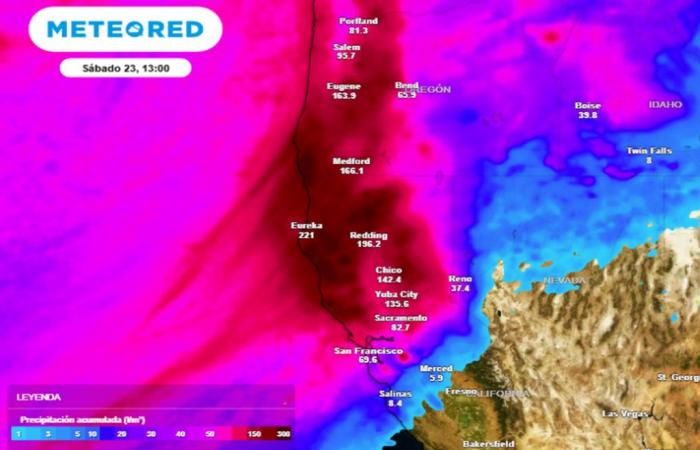 Une rivière à l’atmosphère dévastatrice pourrait déverser 600 l/m² et provoquer de graves inondations aux Etats-Unis !