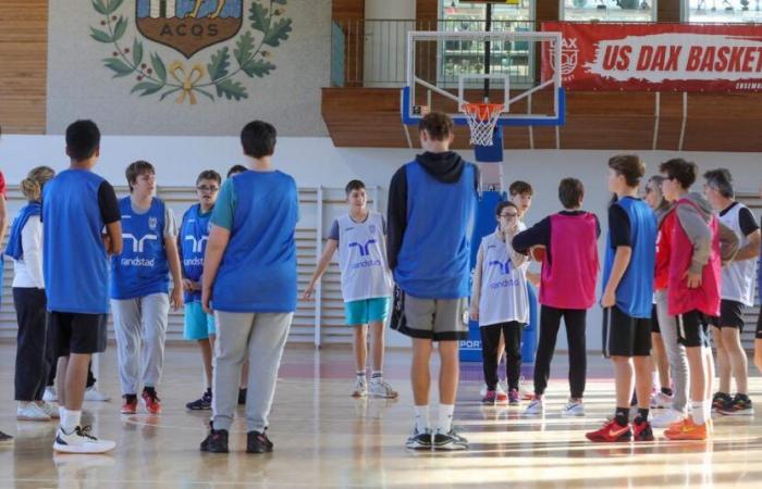 avec le « basket partagé » entre jeunes valides et handicapés, tout le monde y gagne