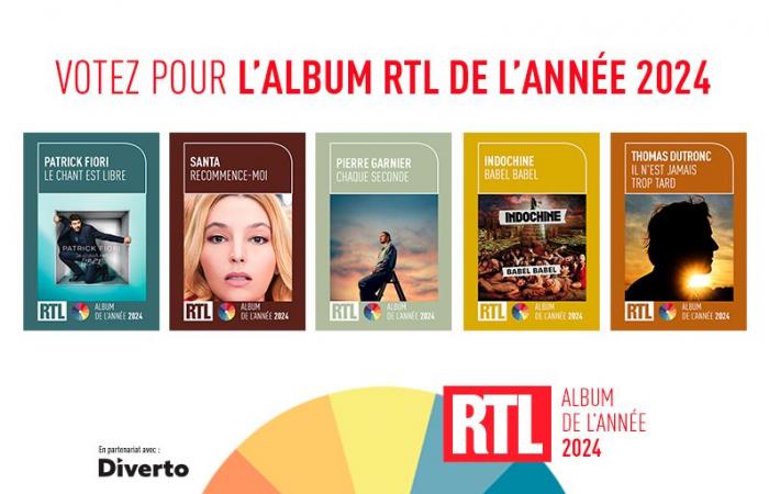 Album RTL de l’année 2024 : découvrez les 5 finalistes