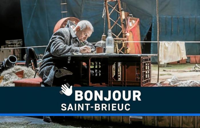 Un embouteillage sur la N12, des averses, de belles rafales et Torreton en scène : Bonjour Saint-Brieuc !