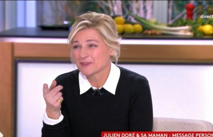 Anne-Elisabeth Lemoine, émue, confie à Julien Doré qu’elle a suivi un de ses conseils concernant sa mère