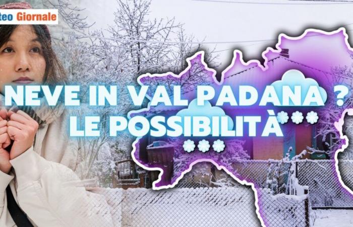 De la neige dans la vallée du Pô, oui ou non ? Une configuration météo à la limite