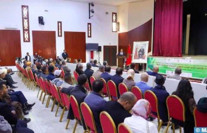 Réunion de communication sur le programme de semis direct dans la région Rabat-Salé-Kénitra