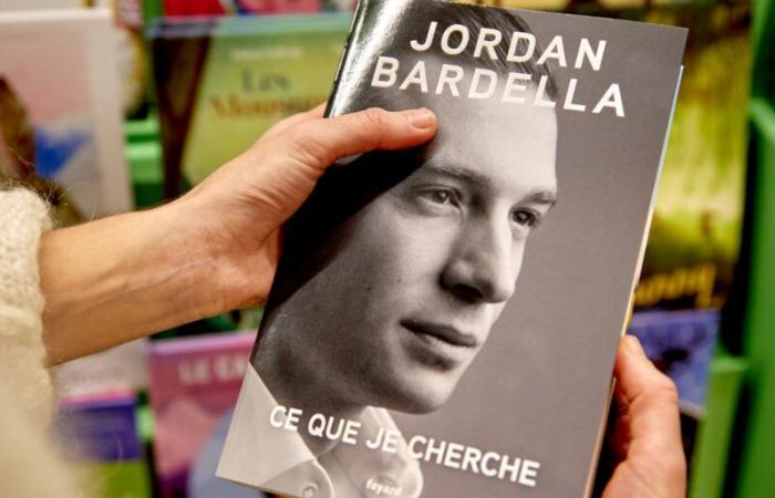 INFO EUROPE 1 – Jordan Bardella a vendu 58 314 exemplaires de son livre « Ce que je cherche »