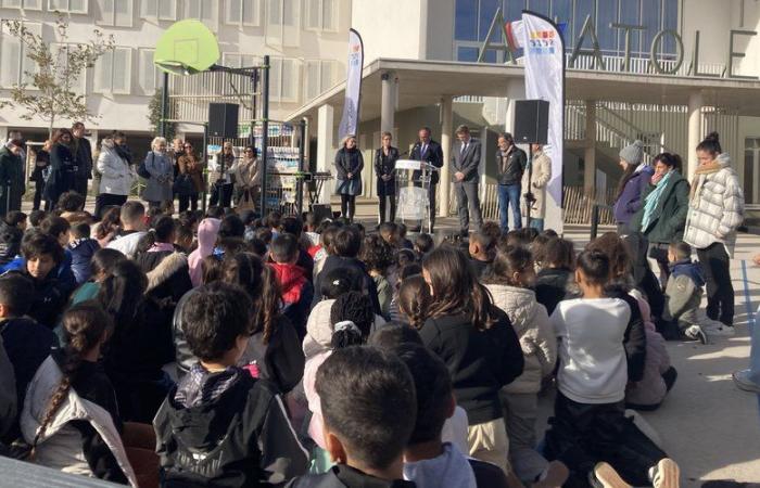 Inaugurée ce lundi 18 novembre, la nouvelle école Anatole-France est « une opportunité » pour le quartier de l’Île de Thau