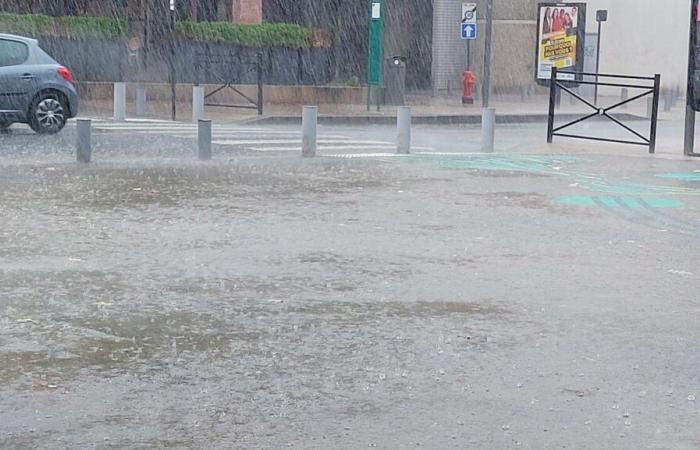 Double alerte dans l’Essonne, placée en alerte jaune par Météo France pour vents violents et pluies torrentielles