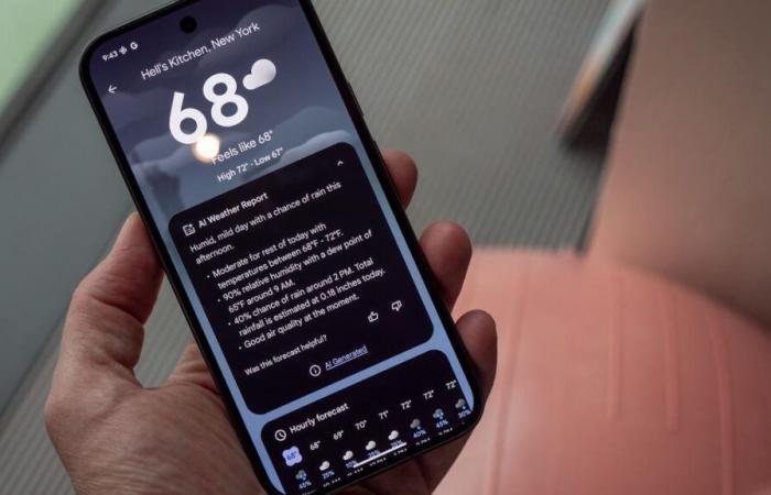 Vibrations Pixel Weather, Wear OS 5 est de retour, application Gemini sur iPhone, et plus encore