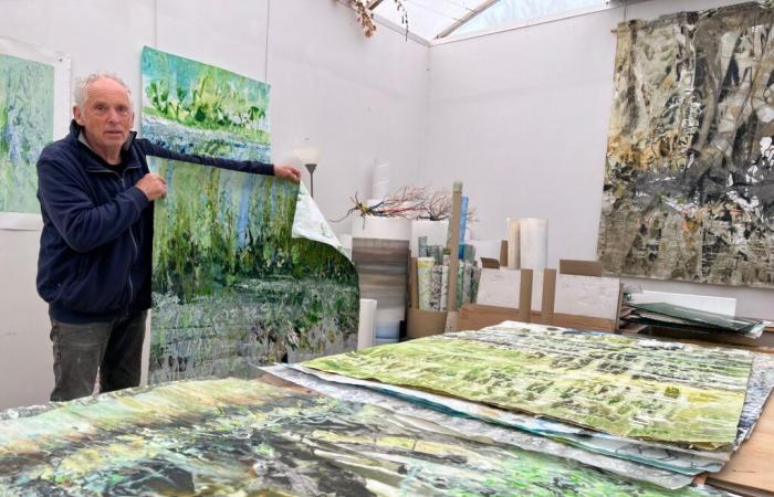 L’aquarelliste Gérald Kerguillec vous ouvre les portes de son atelier