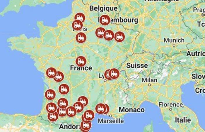 la mobilisation continue, la carte des actions prévues pour ce mardi