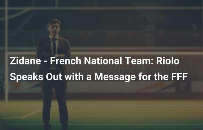 Riolo parle avec un message pour la FFF