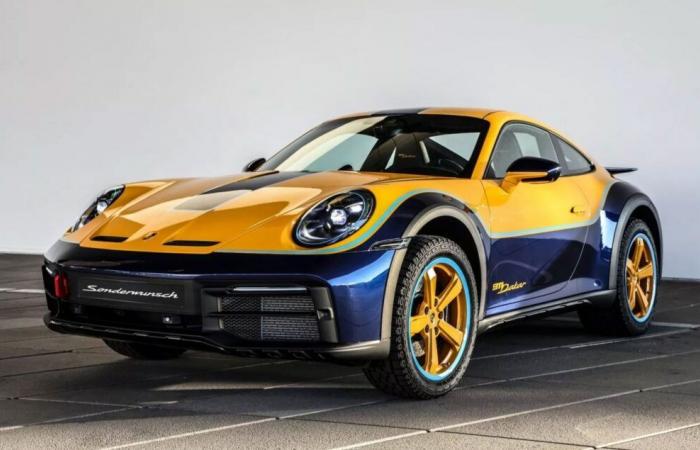 Porsche 911 Dakar, voici le dernier exemplaire de la série, elle est très colorée