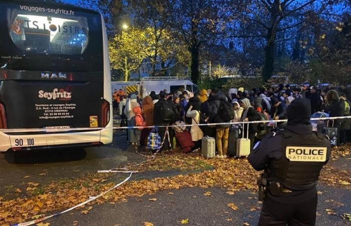 le camp de Krimmeri a été évacué avant l’aube mardi matin