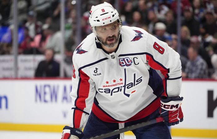 Capitales de Washington | La santé d’Alex Ovechkin sera réévaluée chaque semaine