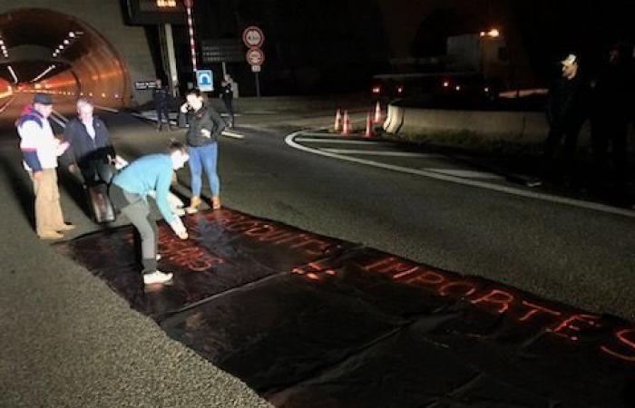 en Ariège, « tout ce que nous demandons, c’est de pouvoir écouler notre production sur notre territoire et de pouvoir en vivre »