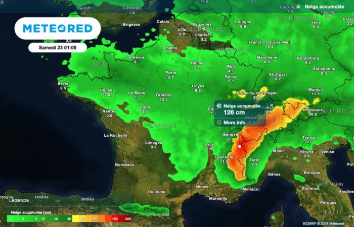 baisse spectaculaire des températures en France dans les prochaines heures et arrivée de la neige !