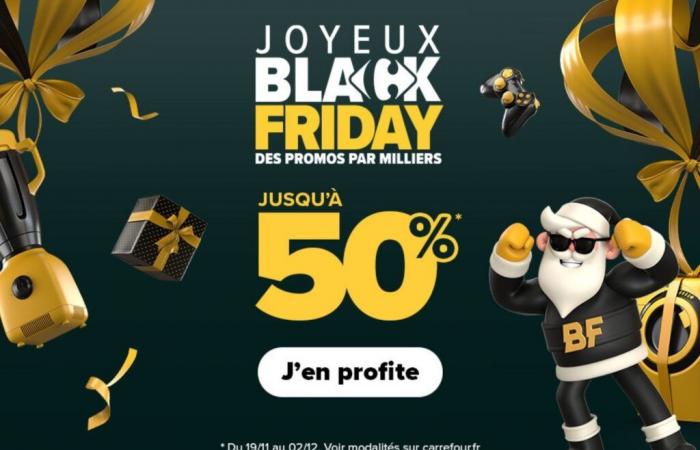 Carrefour lance son Black Friday, de nombreux produits à prix réduits