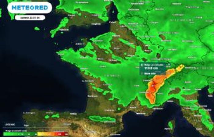 baisse spectaculaire des températures en France dans les prochaines heures et arrivée de la neige !