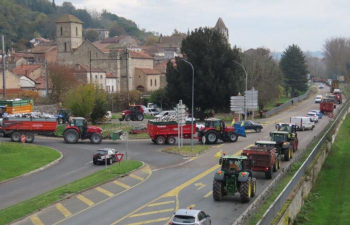 Première journée de manifestation pour les agriculteurs en colère du Lot-et-Garonne