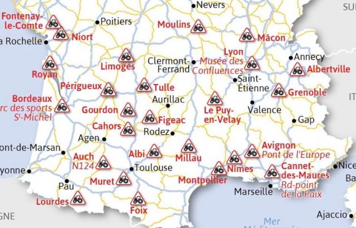 où se déroulent les actions depuis lundi ? La mobilisation s’intensifie dans toute la France