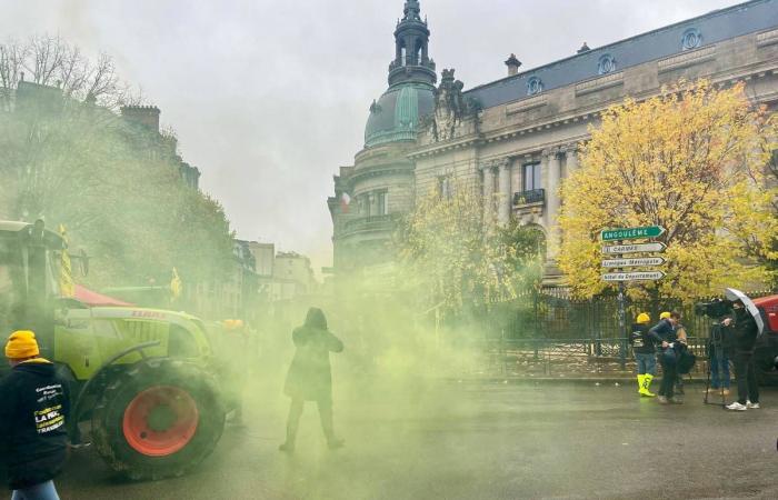 les tracteurs reviennent au centre-ville de Limoges