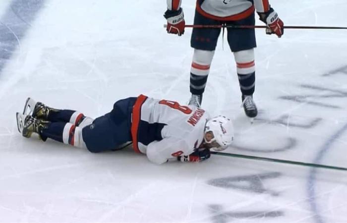 Ovechkin semble souffrir d’une blessure grave au pire moment