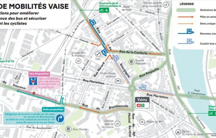 rues cyclables, sens unique… Les enseignements de la consultation sur la mobilité à Vaise