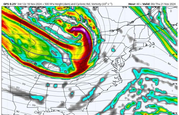 La surveillance des tempêtes hivernales commence jeudi pour les montagnes et quelques averses de neige dans le centre du Maryland