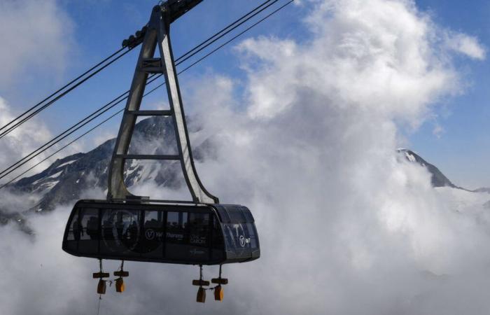 Deux blessés graves dans un accident de téléphérique à Val Thorens