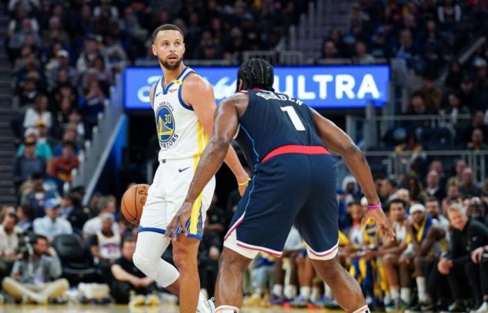 Warriors et Clippers se battent alors que Harden est n°2 derrière Curry en 3 secondes