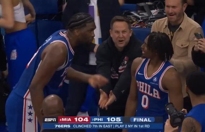 Tyrese Maxey a demandé à Joel Embiid d'”arrêter d’être tout le temps en retard”