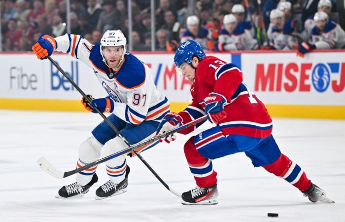 Cole Caufield dénigré au profit de Connor McDavid : il répond sur Instagram