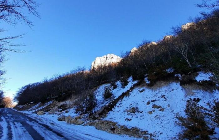 Small winter episode in Drôme-Ardèche