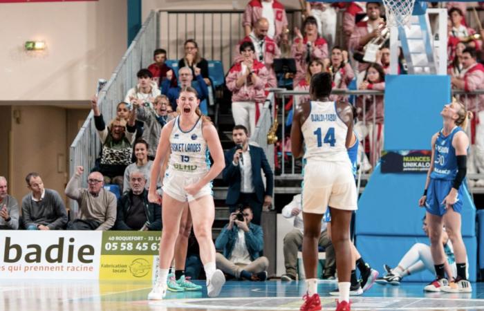 Soirée historique pour Basket Landes, qualifié avec Bourges pour le 2e tour !