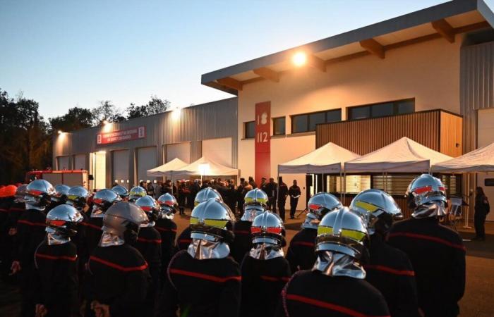 une nouvelle caserne inaugurée pour les pompiers