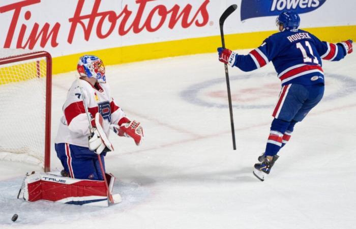 Lukas Rousek joue le héros et les Américains de Rochester battent le Rocket de Laval 2-1 en prolongation