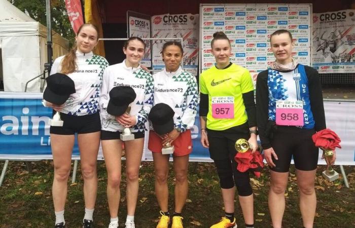 Allez. Trois licenciés Endurance 72 sur le podium du cross