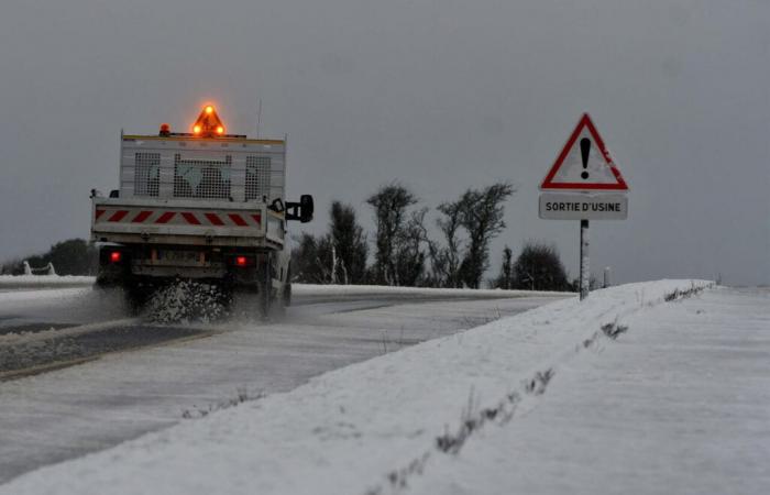 Bulletin météo. Quelques centimètres de neige et de verglas prévus, la Manche placée en alerte orange