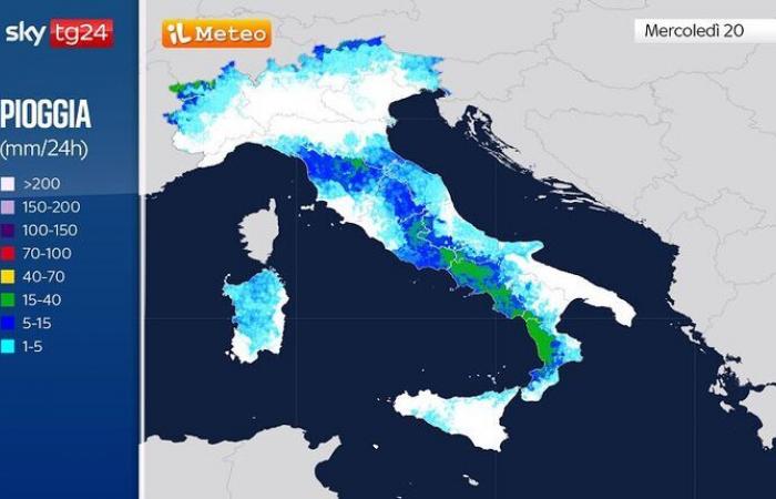 Tempête arctique dans quelques heures, vents glacials et neige jusqu’aux plaines dans les prochains jours