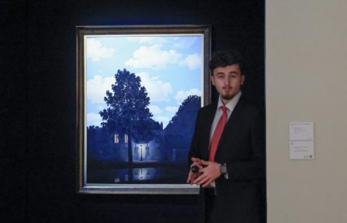 Un tableau de Magritte atteint un record aux enchères à 121 millions de dollars