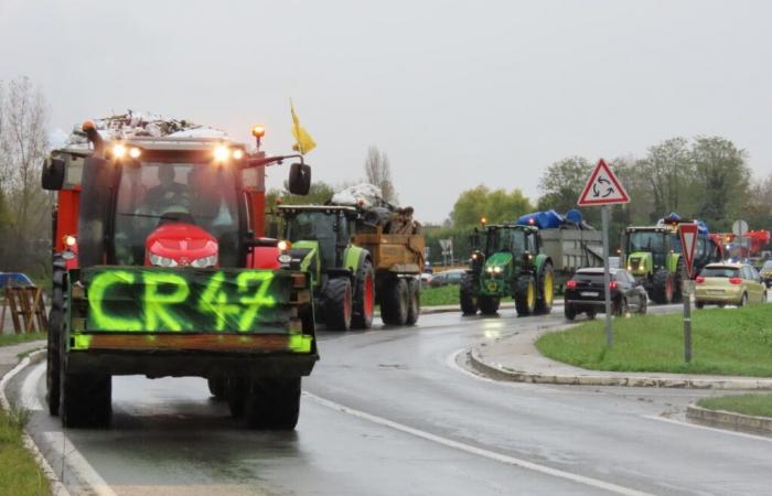 Après une folle soirée, les agriculteurs du Lot-et-Garonne quittent Agen pour bloquer Bordeaux