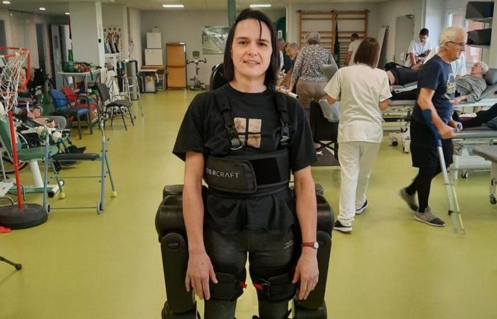 VIDÉOS – Un exosquelette équipe le centre de rééducation fonctionnelle de Montrodat