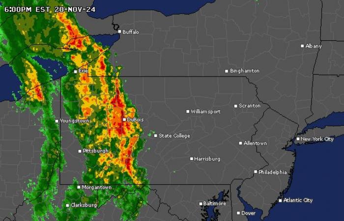 La première neige de la saison pourrait tomber après une pluie indispensable