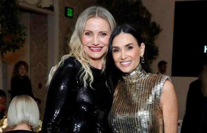 Cameron Diaz et Demi Moore se réunissent avec Charlie’s Angels (Photos)