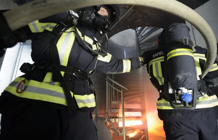 Un incendie majeur dans un centre de récupération à Etoy (VD)