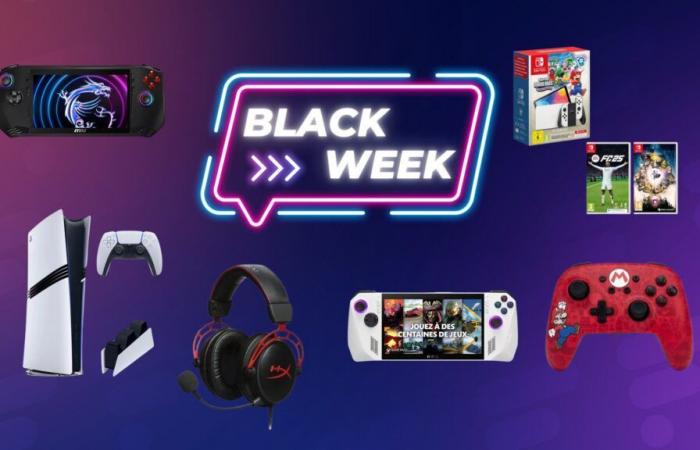 PS5 Pro, Xbox Series, Nintendo Switch… les offres gaming de la Black Friday Week en folie