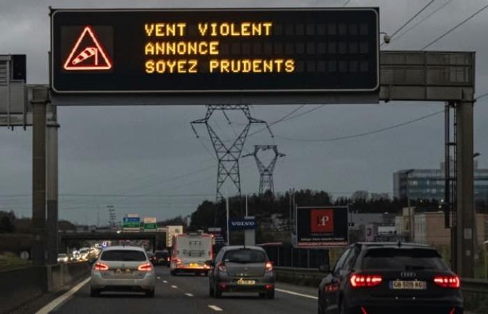 17 départements placés en vigilance orange pour vents violents ce jeudi