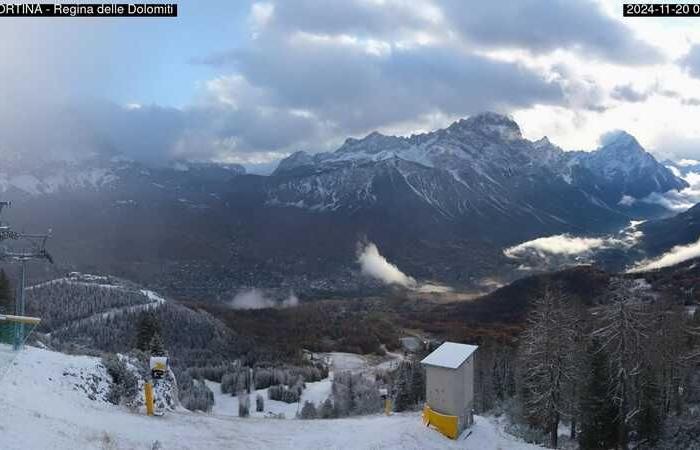 la première impulsion arctique a apporté de très légères pluies à l’aube dans la région de Belluno – Giornale Nord Est