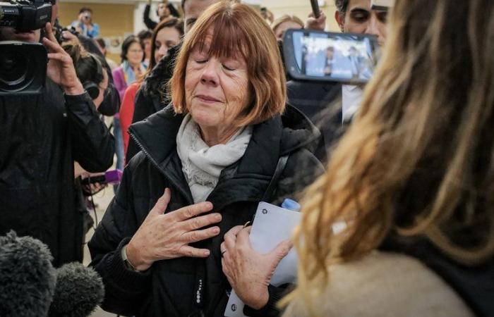 VIDÉO. Approuvé, au bord des larmes, l’incroyable sortie de Gisèle Pelicot du procès pour viol de Mazan, après les plaidoiries de ses avocats