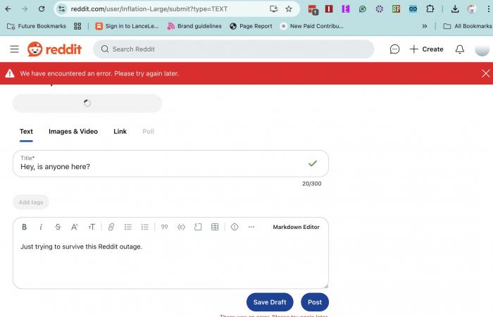 Reddit est en panne – mises à jour en direct sur l’énorme panne